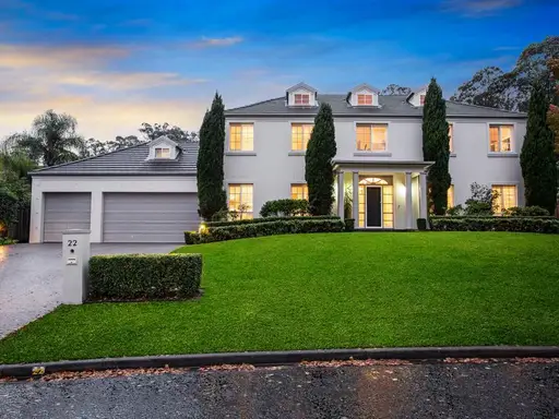 22 Brett Place, West Pennant Hills Sold by Louis Carr Real Estate