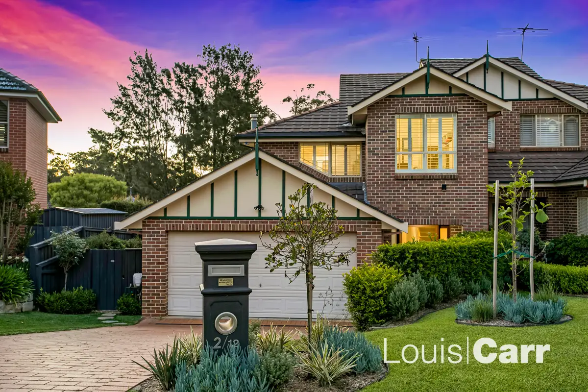 2/12 Penderlea Drive, West Pennant Hills Sold by Louis Carr Real Estate - image 1