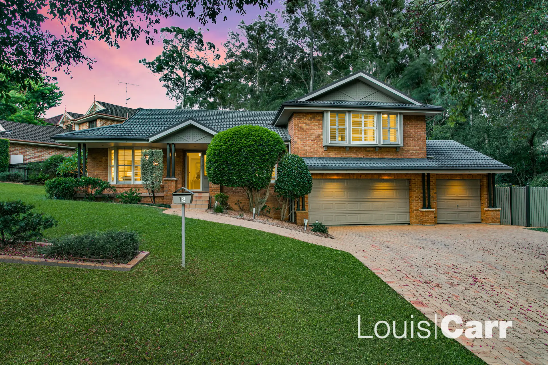 Photo #1: 18 Lyndhurst Court, West Pennant Hills - Sold by Louis Carr Real Estate