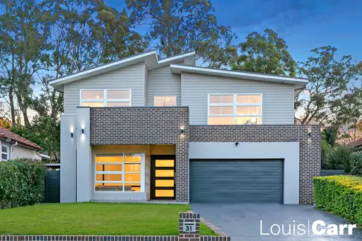 31 Fairburn Avenue, West Pennant Hills Sold by Louis Carr Real Estate