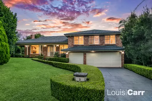 3 Redgrave Place, West Pennant Hills Sold by Louis Carr Real Estate
