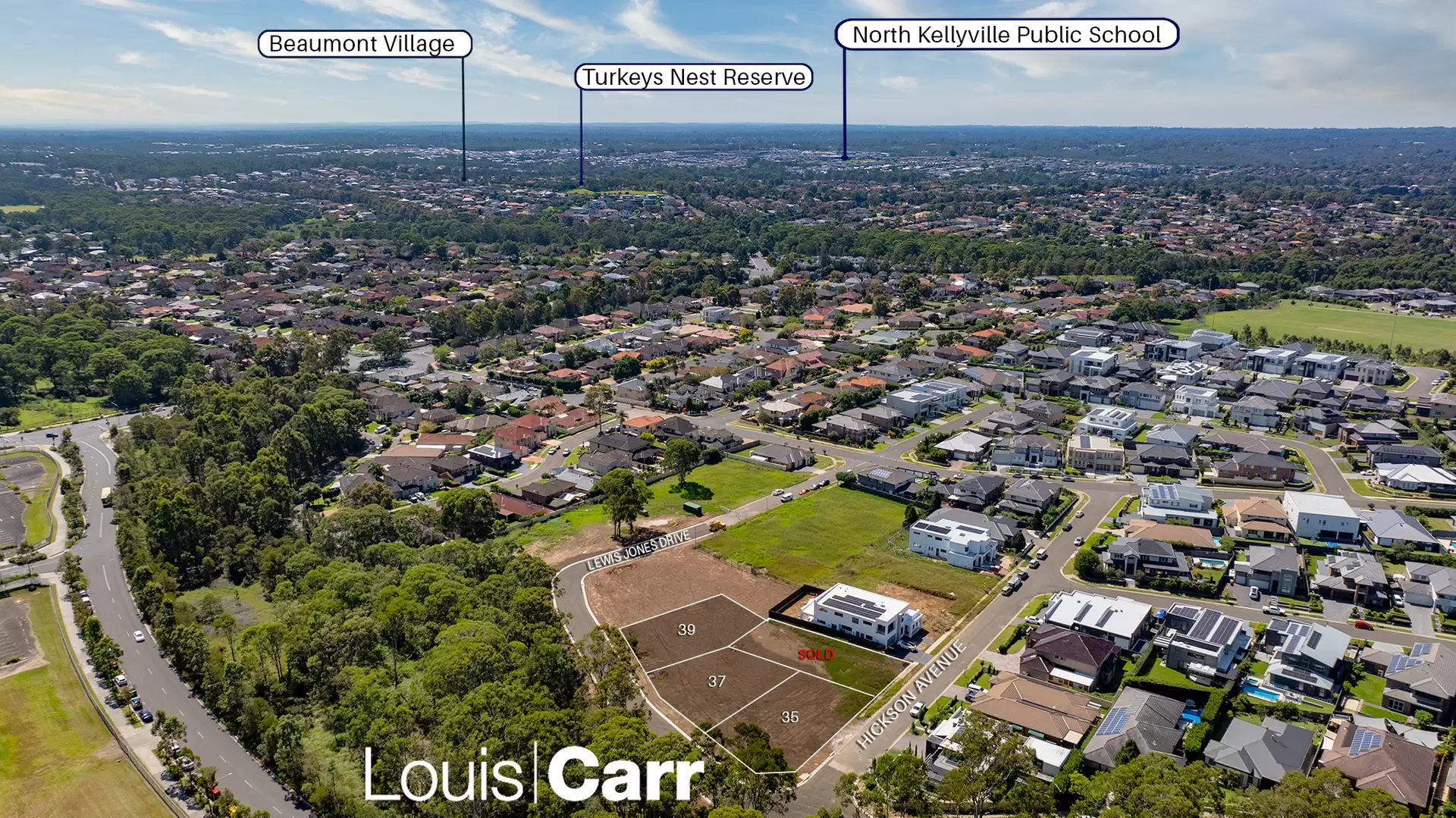 Lot 303,  Lewis Jones Drive, Kellyville Sold by Louis Carr Real Estate - image 1