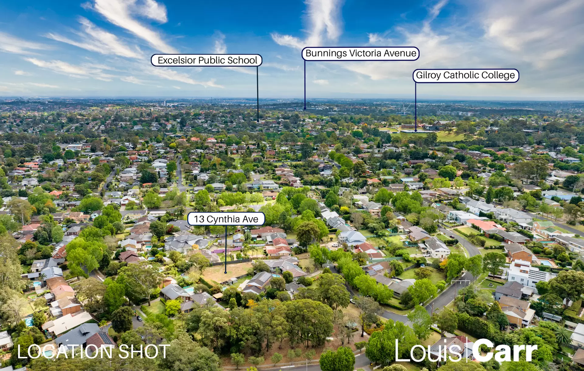 13 Cynthia Avenue, Castle Hill For Sale by Louis Carr Real Estate - image 1