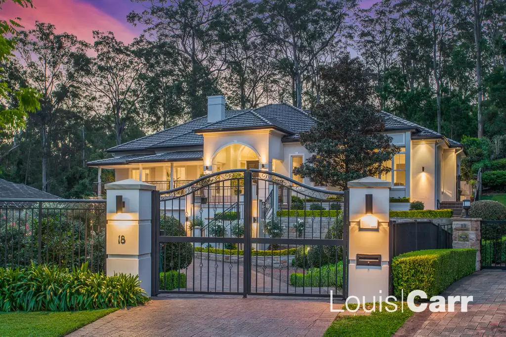 18 Hoop Pine Place, West Pennant Hills Sold by Louis Carr Real Estate