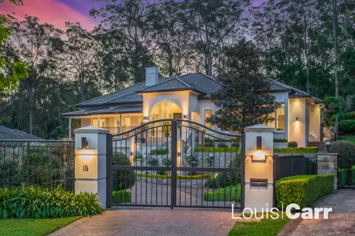 18 Hoop Pine Place, West Pennant Hills Sold by Louis Carr Real Estate