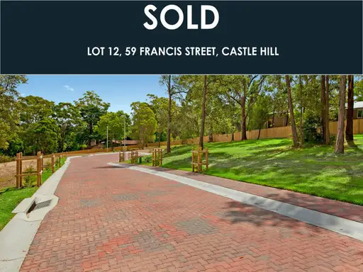 12/59 Francis Street, Castle Hill Sold by Louis Carr Real Estate