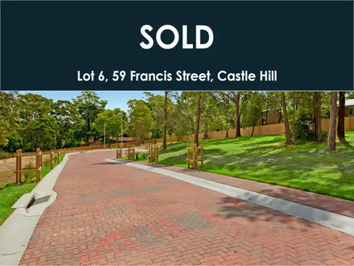 6/59 Francis Street, Castle Hill Sold by Louis Carr Real Estate